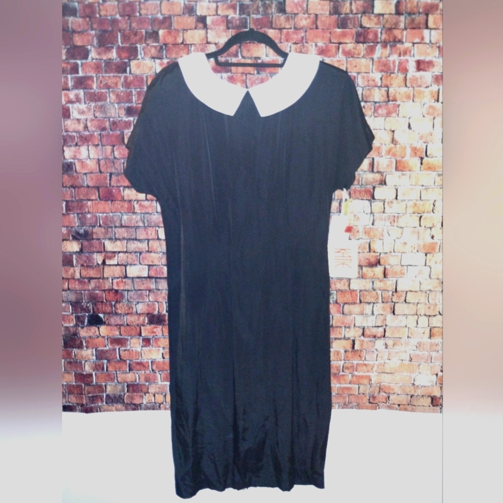 NWT Vintage Katie MFG Peter Pan Collared Dress
